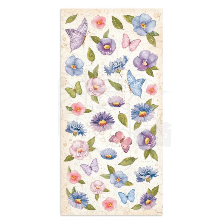 Zestaw papierów z elementami do wycięcia 15x30 Welcome Home SBBV21 Stamperia