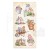 Zestaw papierów z elementami do wycięcia 15x30 Welcome Home SBBV21 Stamperia