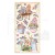 Zestaw papierów z elementami do wycięcia 15x30 Welcome Home SBBV21 Stamperia