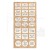 Zestaw papierów z elementami do wycięcia 15x30 Welcome Home SBBV21 Stamperia