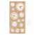 Zestaw papierów z elementami do wycięcia 15x30 Welcome Home SBBV21 Stamperia