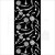 Szablon maska 12x25cm Welcome Home Flowers KSTDL78 Stamperia
