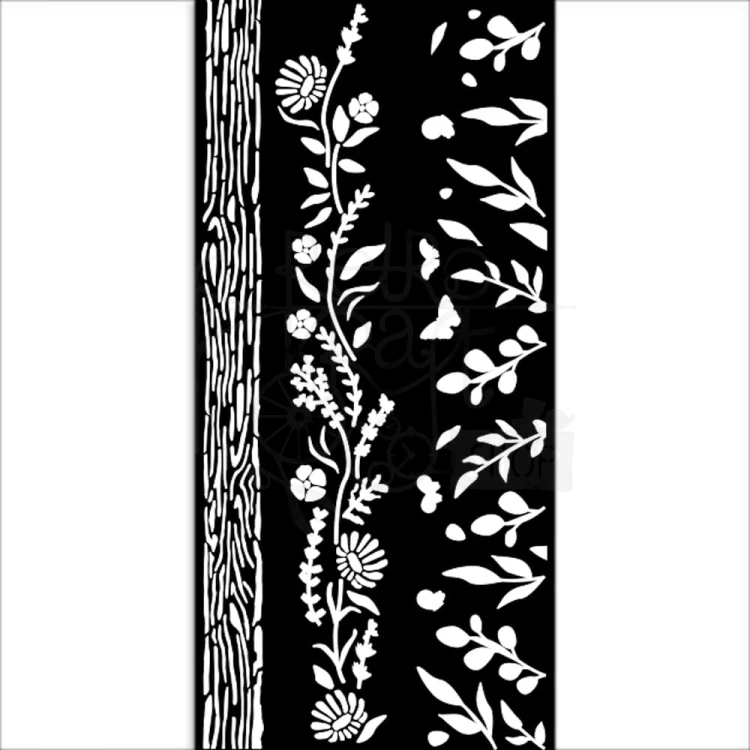 Szablon maska 12x25cm Welcome Home Nature KSTDL77 Stamperia