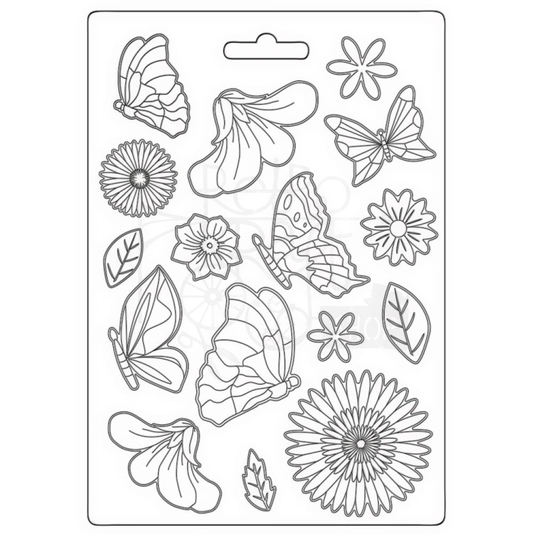 Foremka tekstura A5 Welcome Home Butterfly K3PTA5641 Stamperia