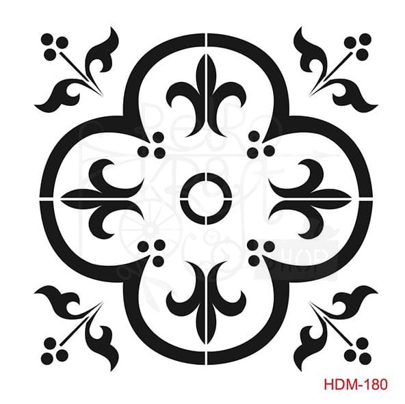 Szablon maska 25x25 Home Decor Ornament HDM180 Cadence