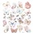 Naklejki - boho butterflies 22szt DPNK-135 dpCraft