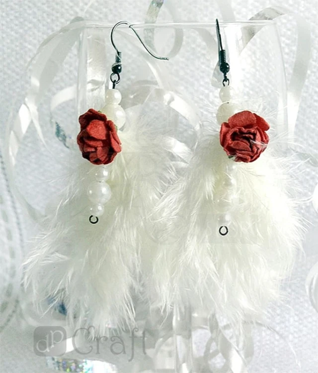 Piórka 5-12cm 10g białe CEPI-012 dpCraft