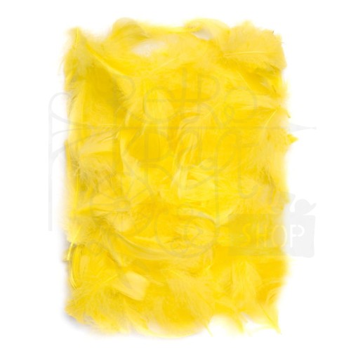 Piórka 5-12cm 10g żółte CEPI-013 dpCraft