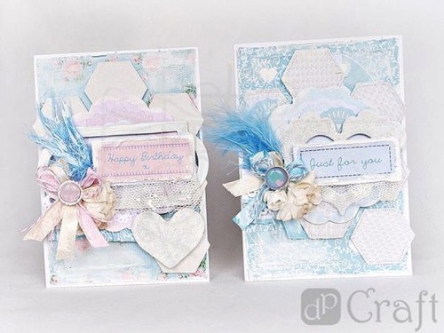 Piórka 5-12cm 10g niebieskie CEPI-017 dpCraft