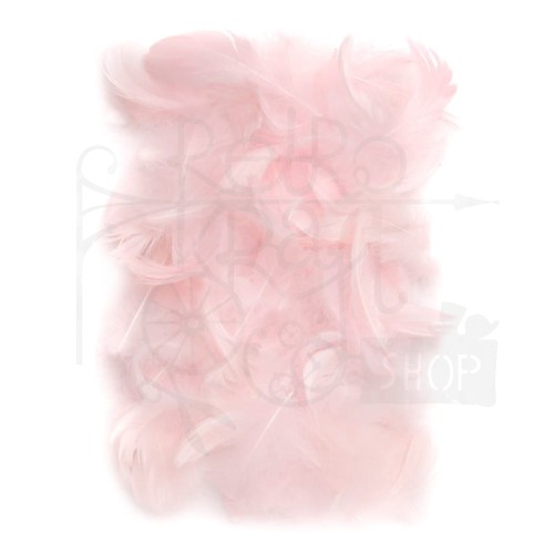 Piórka 5-12cm 10g różowe CEPI-018 dpCraft