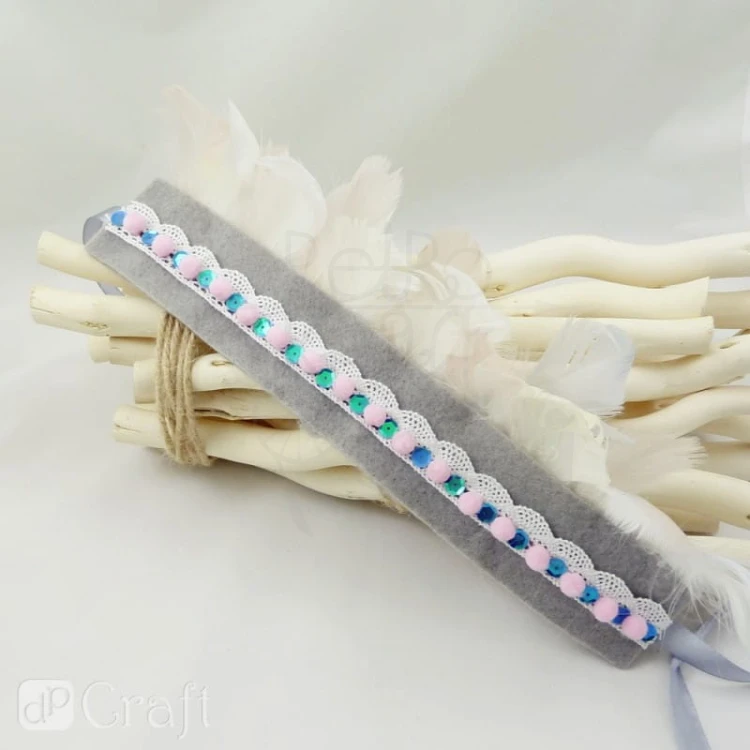Piórka 5-12cm 10g szary CEPI-023 dpCraft