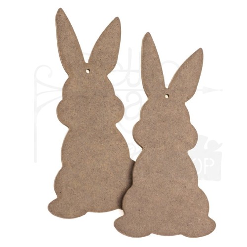 Królik 20cm 2szt - baza MDF DPDN-206 dpCraft