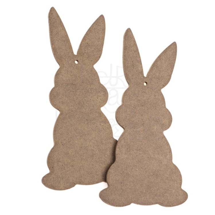 Królik 20cm 2szt - baza MDF DPDN-206 dpCraft