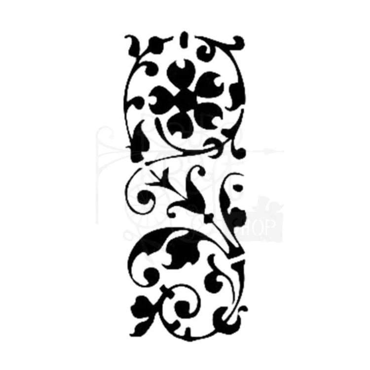 Szablon maska 15x20cm Ornament D194 Cadence
