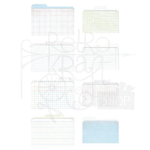 Idea-Ology Mini File Folders TH94232 Tim Holtz