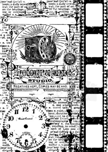 Stempel gumowy kauczukowy Photograph COM019 Tim Holtz