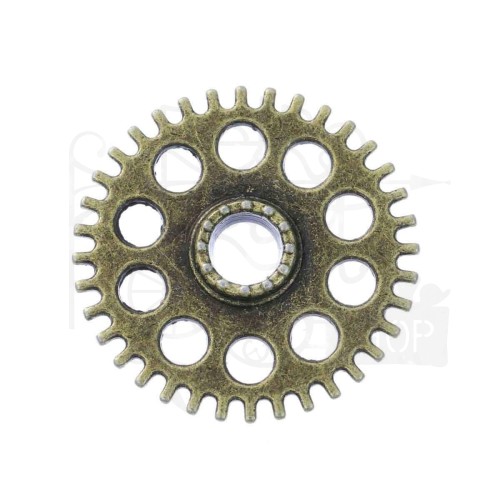 Metalowy trybik 2,6 cm wzór 1