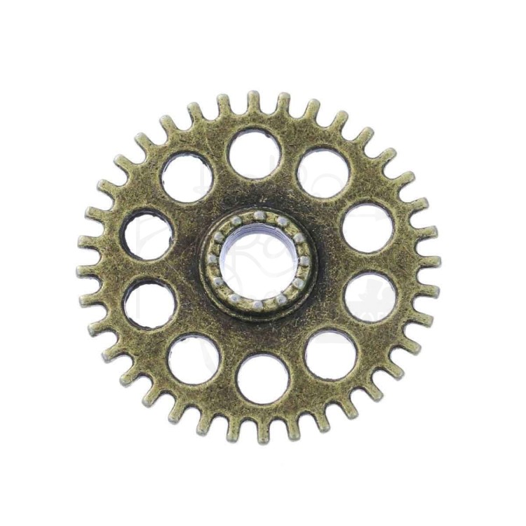 Metalowy trybik 2,6 cm wzór 1