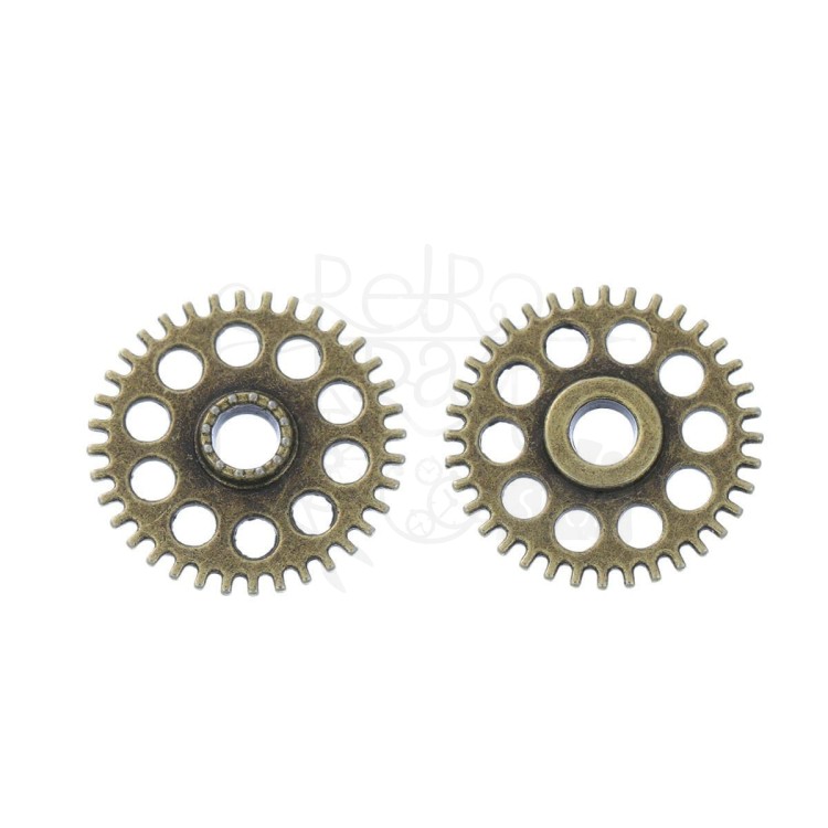 Metalowy trybik 2,6 cm wzór 1