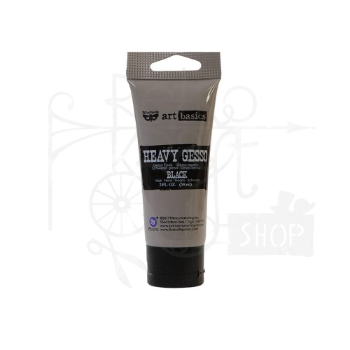 Gesso czarne Art Basics Heavy Gesso Black 59ml Finnabair 962968 Prima
