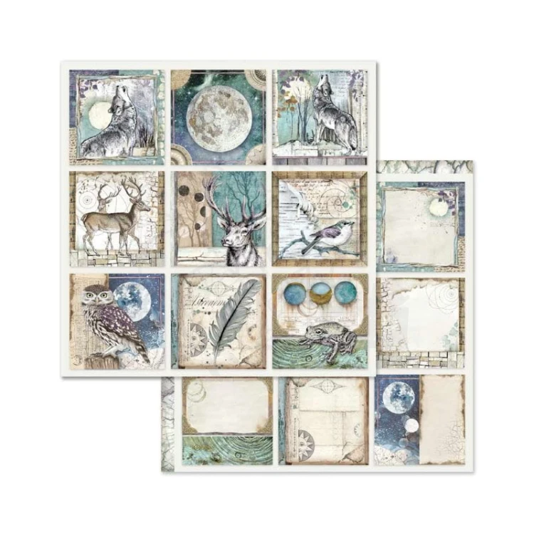 Zestaw papierów 20x20 Cosmos SBBS11 Stamperia