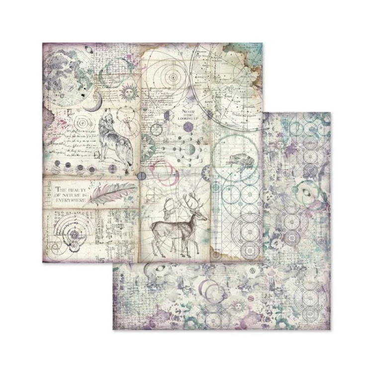 Zestaw papierów 20x20 Cosmos SBBS11 Stamperia