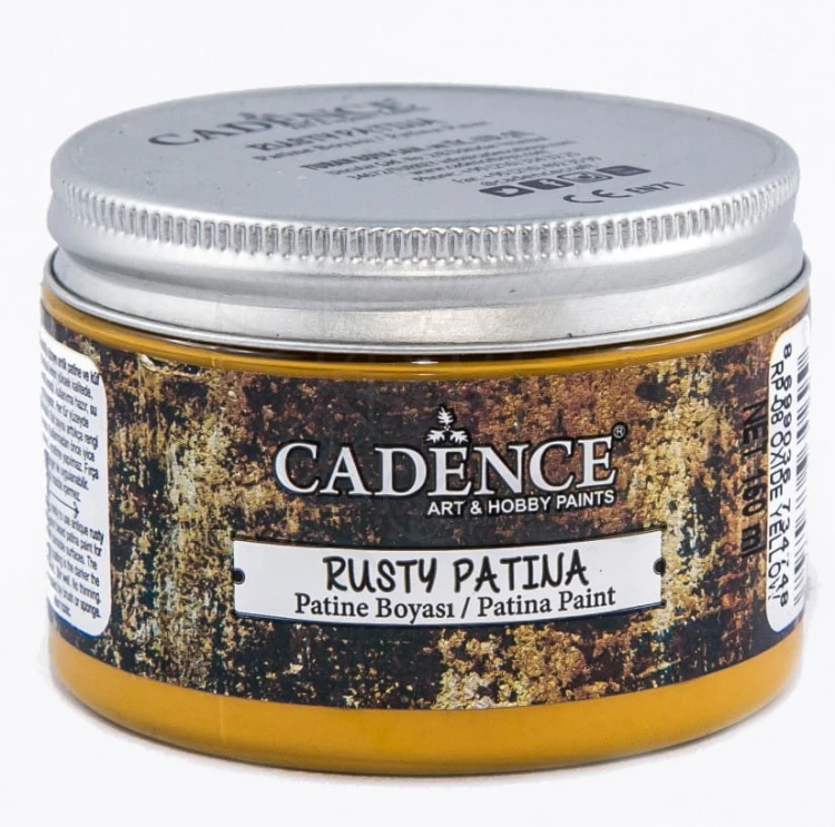 Pasta postarzająca Rusty Patina musztardowa 150ml RP08 Cadence