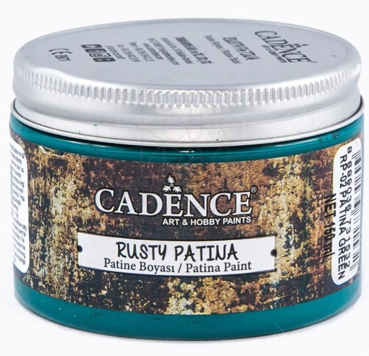 Pasta postarzająca Rusty Patina zielona 150ml RP02 Cadence