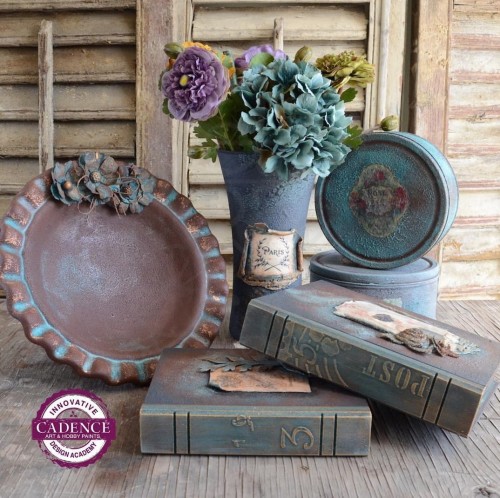 Pasta postarzająca Rusty Patina brązowa 150ml RP01 Cadence