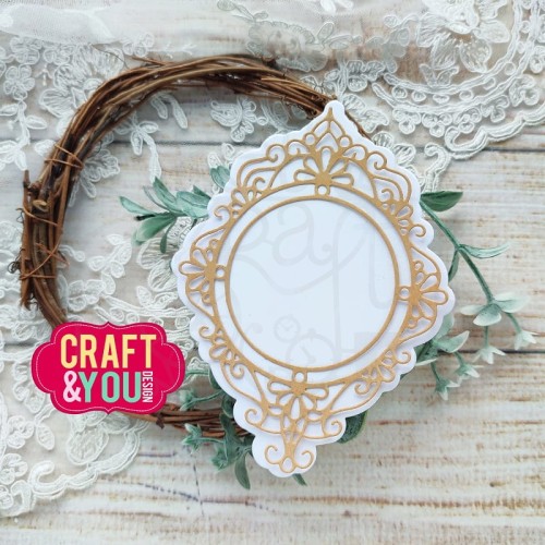 Wykrojnik Old fashion frame Ramka CW231 Craft&amp;You Design