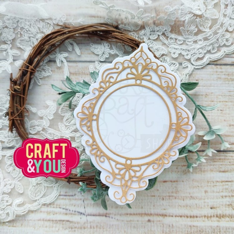 Wykrojnik Old fashion frame Ramka CW231 Craft&amp;You Design
