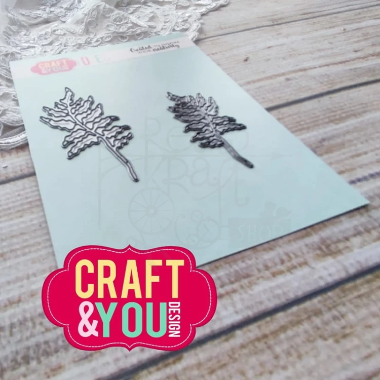 Wykrojnik Polypody set 2 paprotki 2 CW230 Craft&amp;You Design