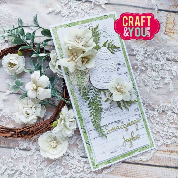 Wykrojnik Polypody set 2 paprotki 2 CW230 Craft&amp;You Design