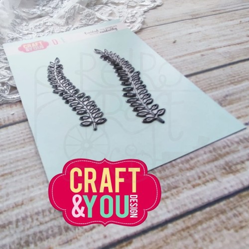 Wykrojnik Polypody set 1 Paprotki 1 CW228 Craft&amp;You Design