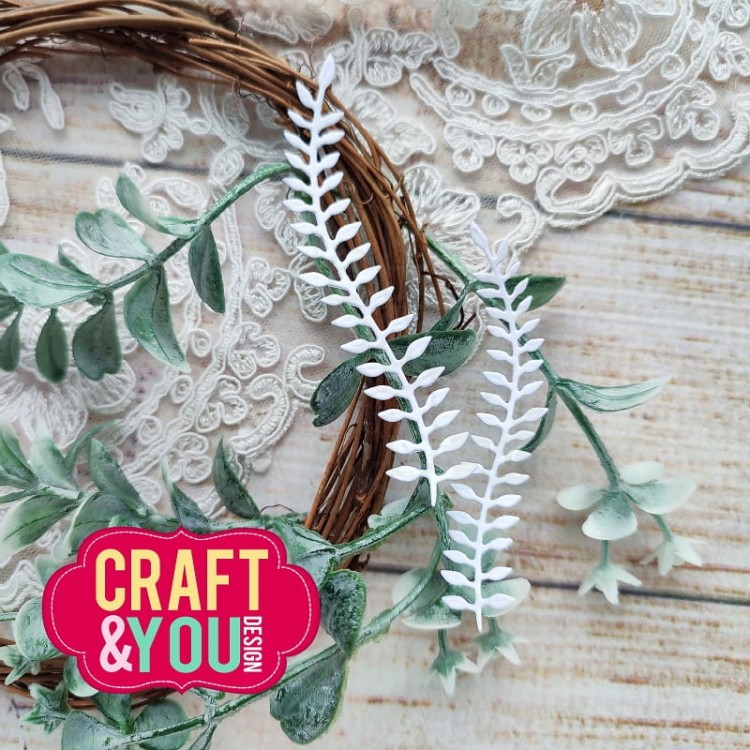 Wykrojnik Polypody set 1 Paprotki 1 CW228 Craft&amp;You Design