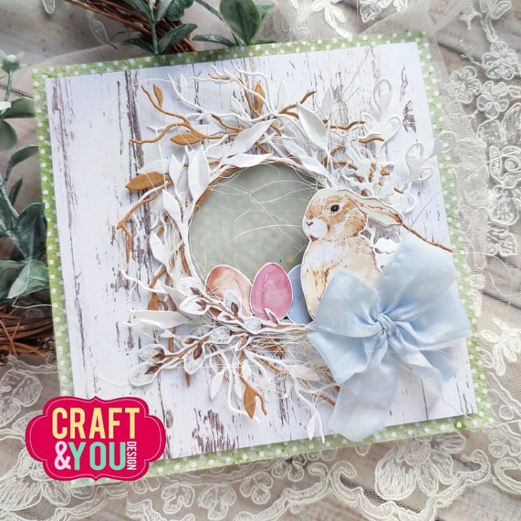 Wykrojnik Wreath Wianek CW226 Craft&amp;You Design
