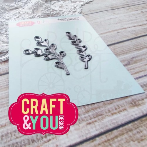 Wykrojnik Set of willow twigs Bazie CW219 Craft&amp;You Design