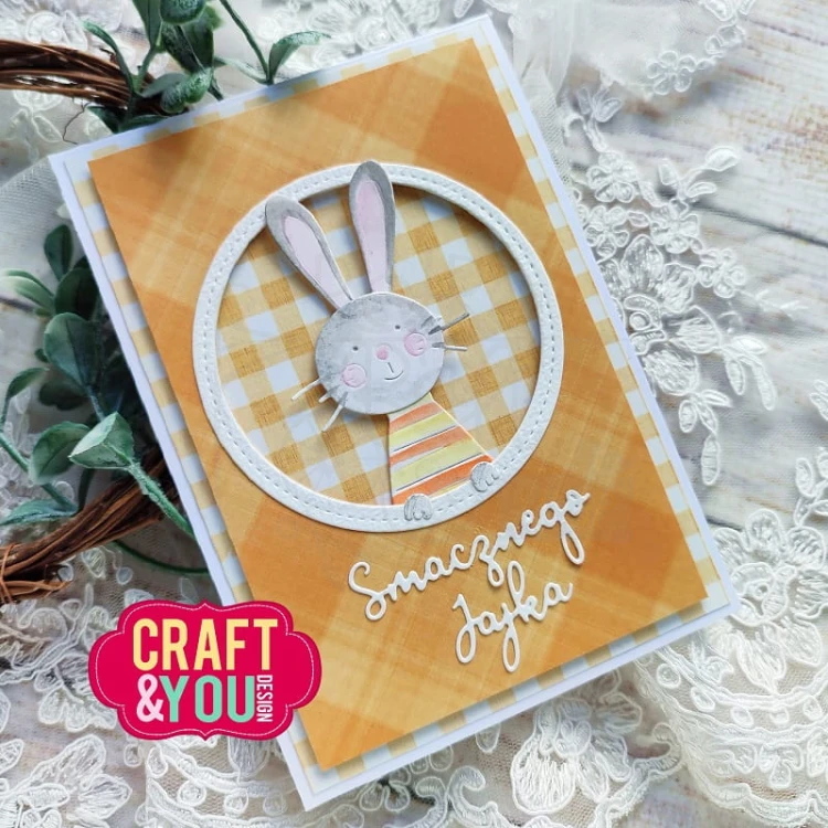 Wykrojnik Bunnies Króliczki CW218 Craft&amp;You Design