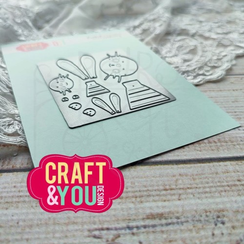 Wykrojnik Bunnies Króliczki CW218 Craft&amp;You Design