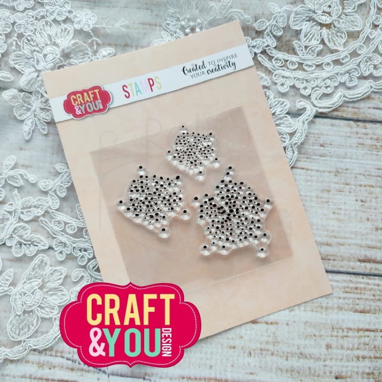 Stempel akrylowy Flower Stamens 1 Pręciki 1 CS024 Craft&amp;You Design
