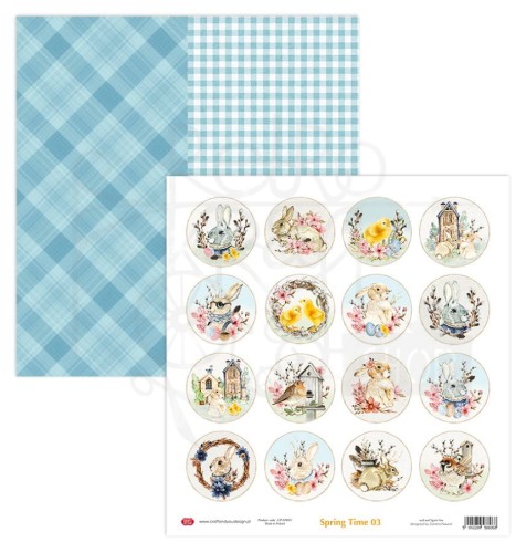 Papier 30x30 Spring Time 03 CP-SPR03 Craft&amp;You Design