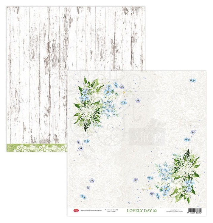 Zestaw papierów 30x30 Lovely Day CPS-LD30-6 Craft&amp;You Design