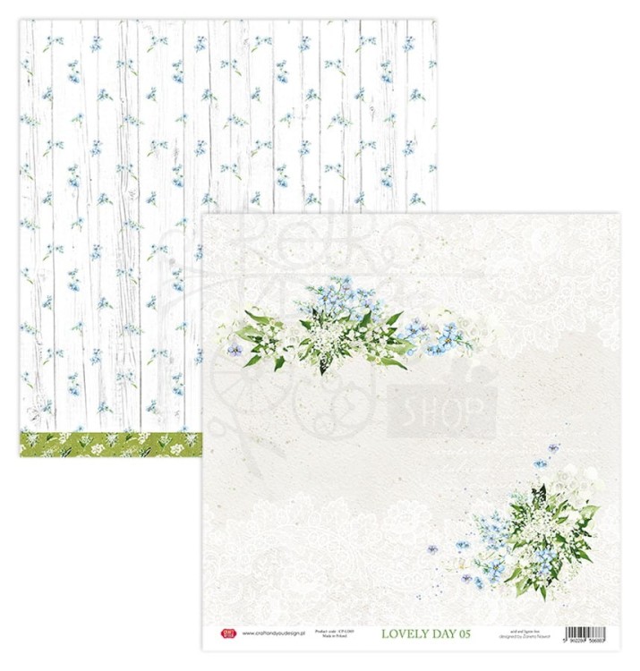 Zestaw papierów 30x30 Lovely Day CPS-LD30-6 Craft&amp;You Design