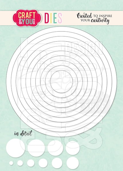 Wykrojnik Circles Koła CW191 Craft&amp;You Design