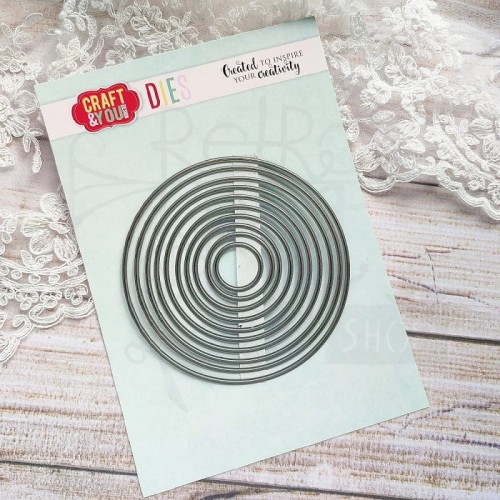 Wykrojnik Circles Koła CW191 Craft&amp;You Design