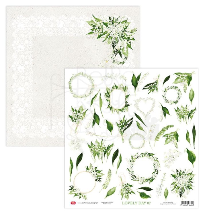 Papier 30x30 Lovely Day 07 CP-LD07 Craft&amp;You Design