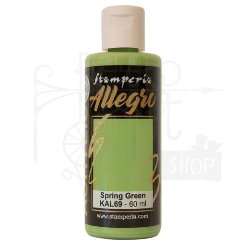 Farba akrylowa Allegro Zieleń wiosenna 60ml KAL69 Stamperia