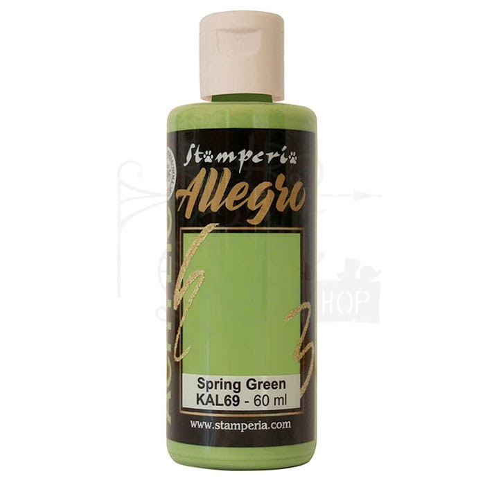 Farba akrylowa Allegro Zieleń wiosenna 60ml KAL69 Stamperia
