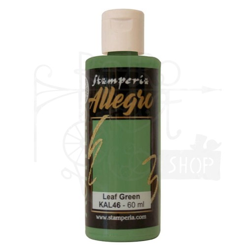 Farba akrylowa Allegro Zielony liść 60ml KAL46 Stamperia
