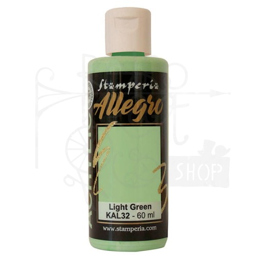 Farba akrylowa Allegro Zielony jasny 60ml KAL32 Stamperia